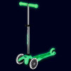 Самокат MICRO серії "Mini Deluxe Glow LED" – КРИЖАНИЙ ЛАЙМ (до 50 kg, 3-х колісний, світло)