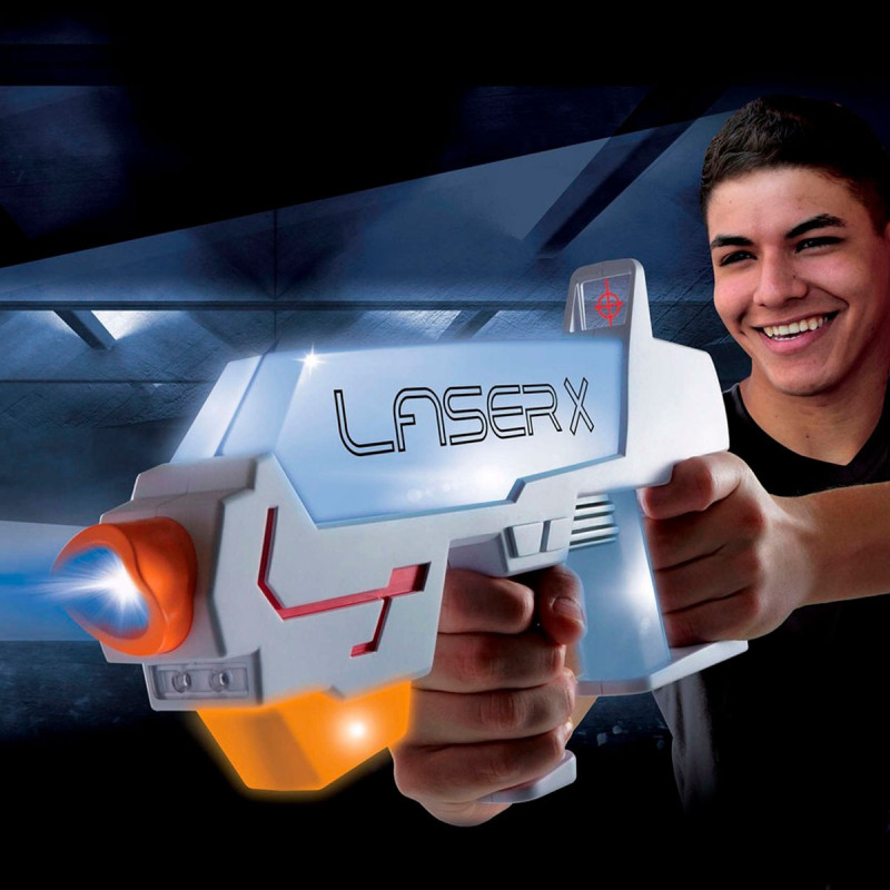 Ігровий набір для лазерних боїв - LASER X REVOLUTION LONG RANGE ДЛЯ ДВОХ ГРАВЦІВ