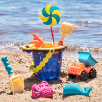 Набір для гри з піском і водою  - ВІДЕРЦЕ МОРЕ (9 предметів)