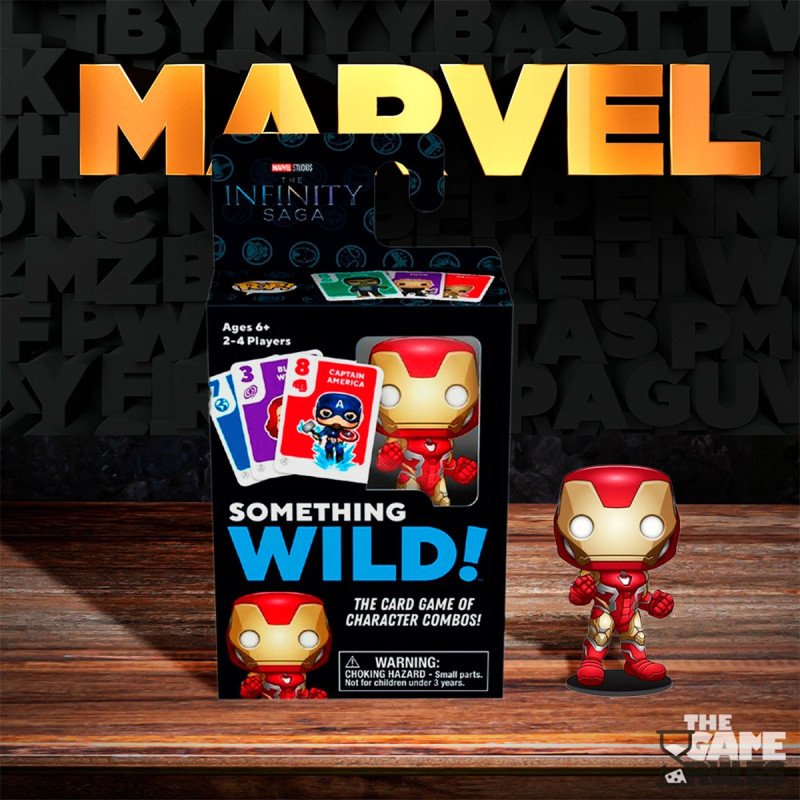 Настільна гра з картками FUNKO Something Wild серії "Війна нескінченності" - ЗАЛІЗНА ЛЮДИНА