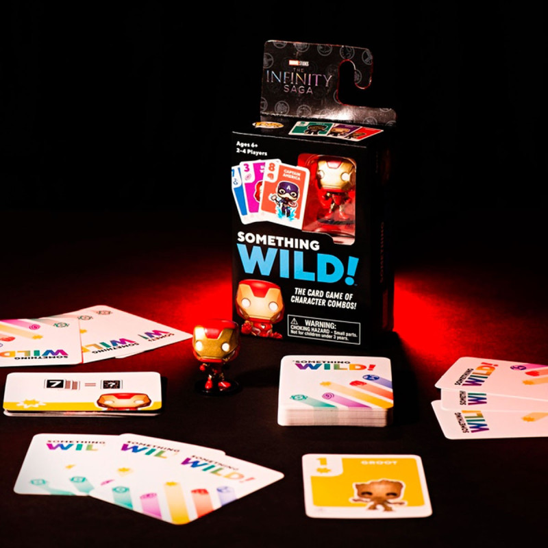 Настільна гра з картками FUNKO Something Wild серії "Війна нескінченності" - ЗАЛІЗНА ЛЮДИНА