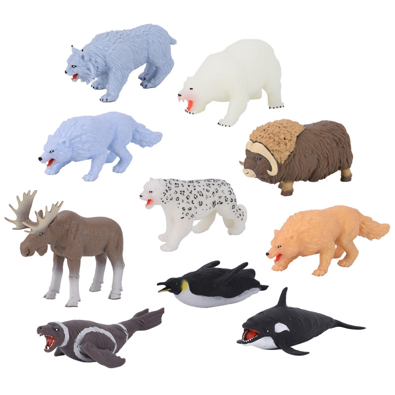 Дисплей стретч-іграшок серії LEGEND OF ANIMALS МАКСІ - ВАРТОВІ КРИЖАНОГО СВІТУ (10 шт)