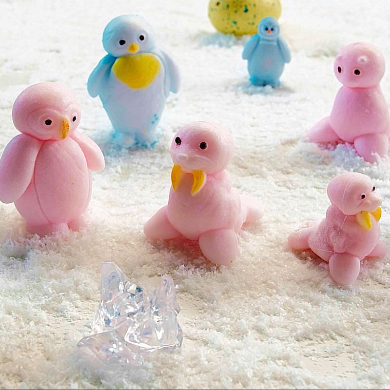 Іграшка, що зростає, в яйці «Penguin Еggs» - ПІНГВІНИ ТА ДРУЗІ (в асорт., в дисплеї)