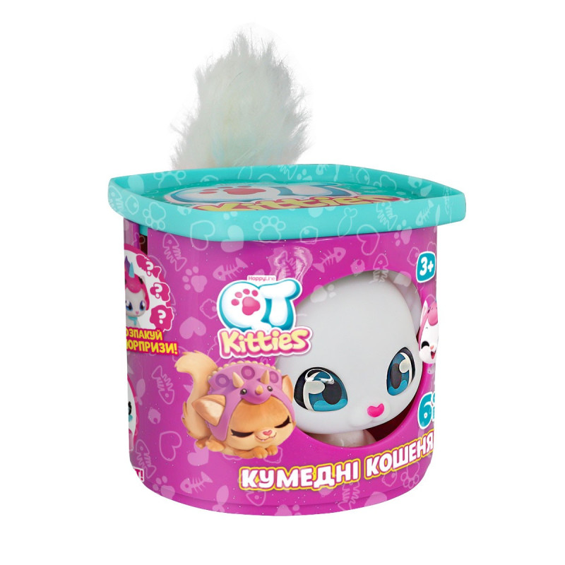 Ігровий набір QT KITTIES – КОШЕНЯ РОУЗІ (фігурка, будиночок, аксесуари)