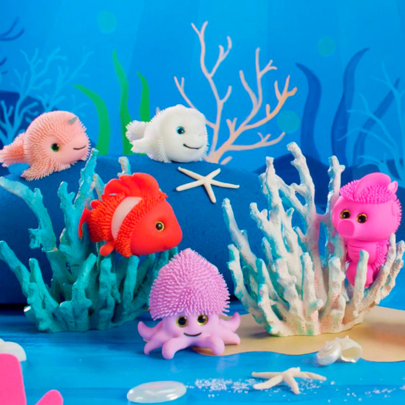 Стретч-іграшка у вигляді тварини серії «Softy friends» – ЧАРІВНИЙ ОКЕАН (в диспл.)
