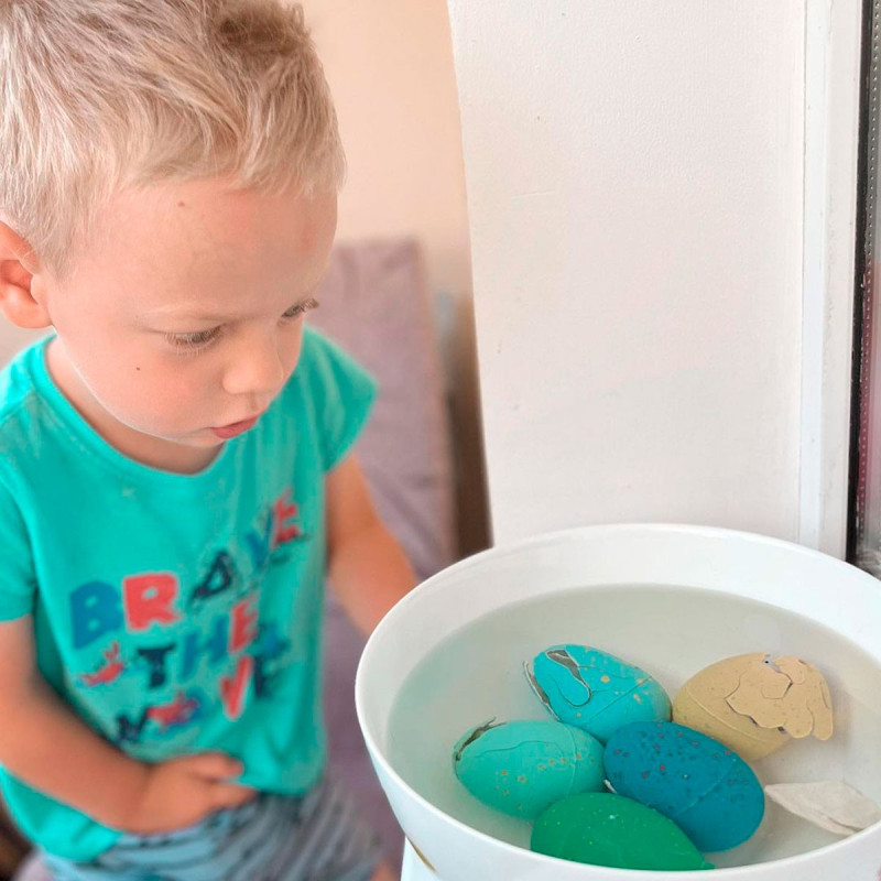 Іграшка, що зростає, в яйці «Croc & Turtle Eggs» - КРОКОДИЛИ ТА ЧЕРЕПАХИ (в диспл.)