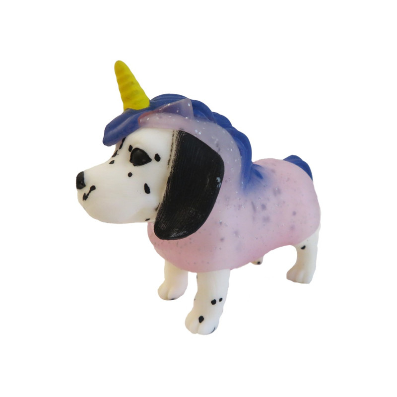 Стретч-іграшка у вигляді тварини DRESS YOUR PUPPY S1 – ЦУЦЕНЯТКО В БЛИСКУЧОМУ КОСТЮМЧИКУ