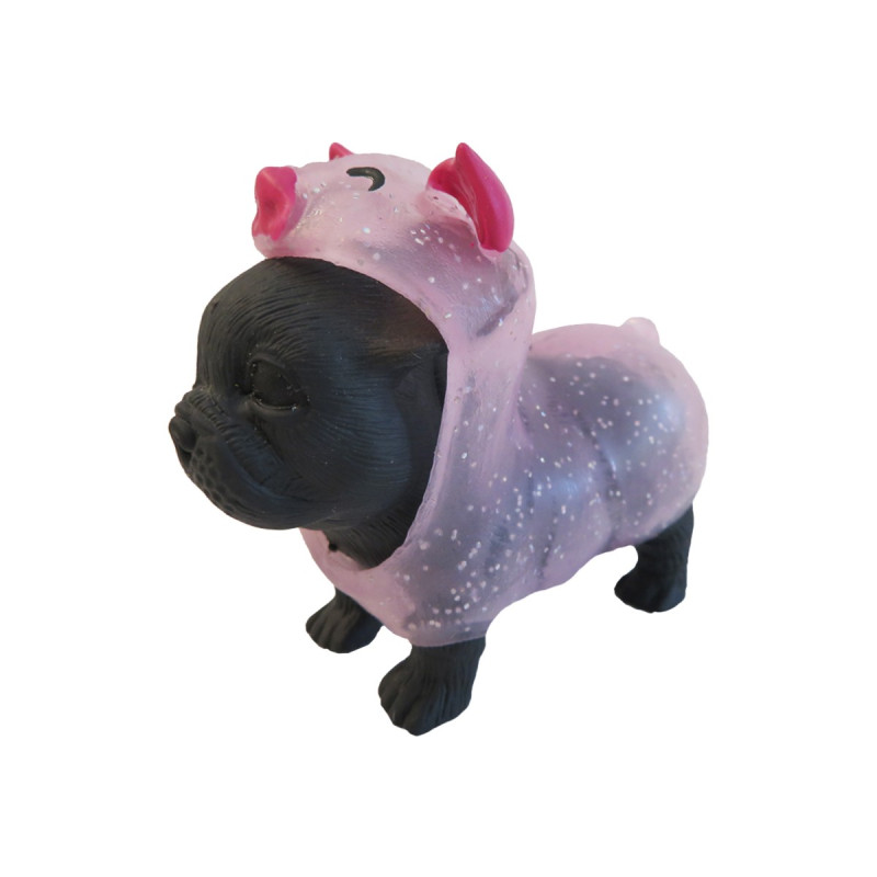 Стретч-іграшка у вигляді тварини DRESS YOUR PUPPY S1 – ЦУЦЕНЯТКО В БЛИСКУЧОМУ КОСТЮМЧИКУ