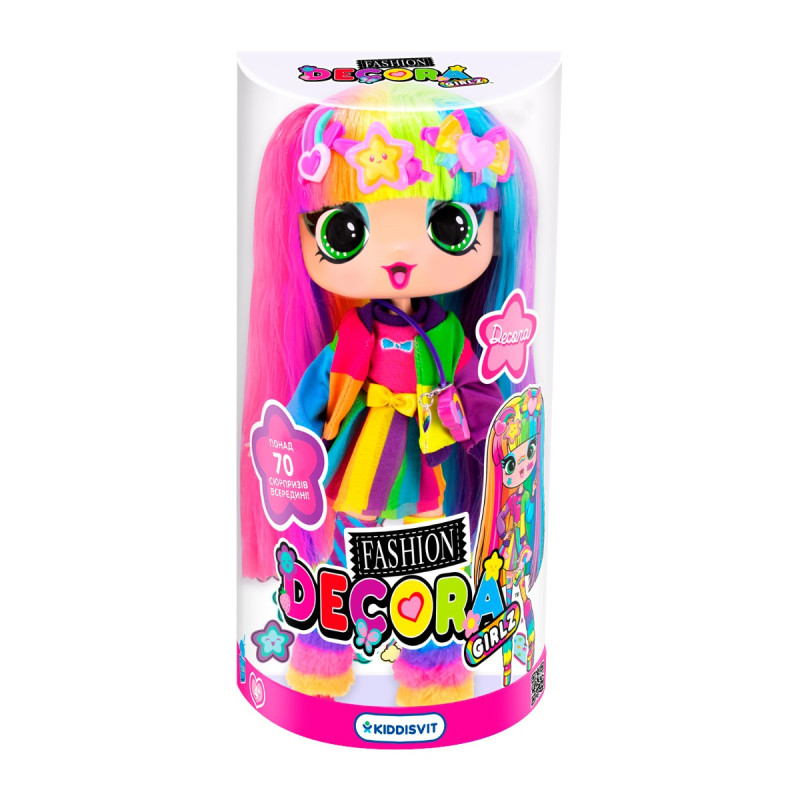 Ігровий набір з лялькою DECORA - ДЕКОРА (з аксес.)