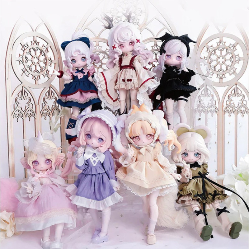 Колекційна лялька BJD POP TOP Lucky Emma серії "Happy Engine" - ІСТОРІЇ ЕЛЬФІЙКИ ЛУЛУ (у дисп., в ас