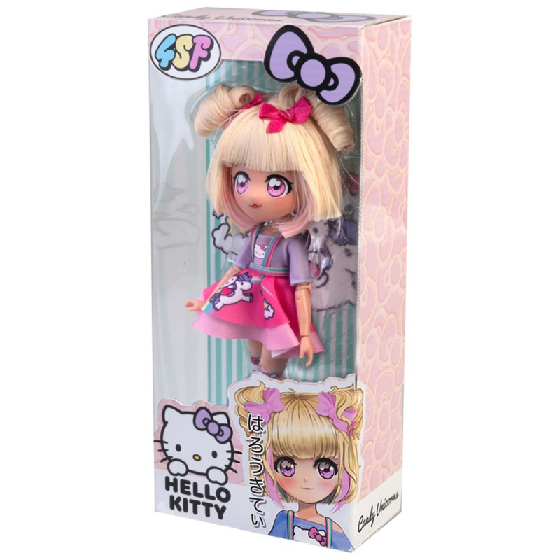Лялька 4SF MANGA DOLLS серії "Hello Kitty" – ЦУКЕРОЧКА-ЄДИНОРІГ