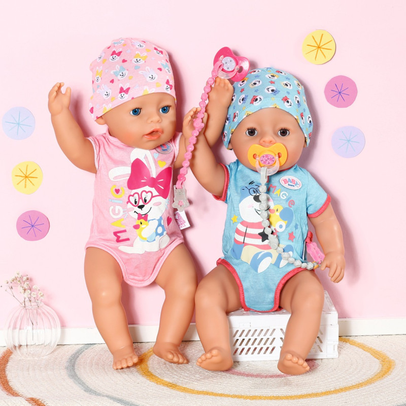 Пустушка для ляльки BABY BORN на кліпсі (в асортименті)
