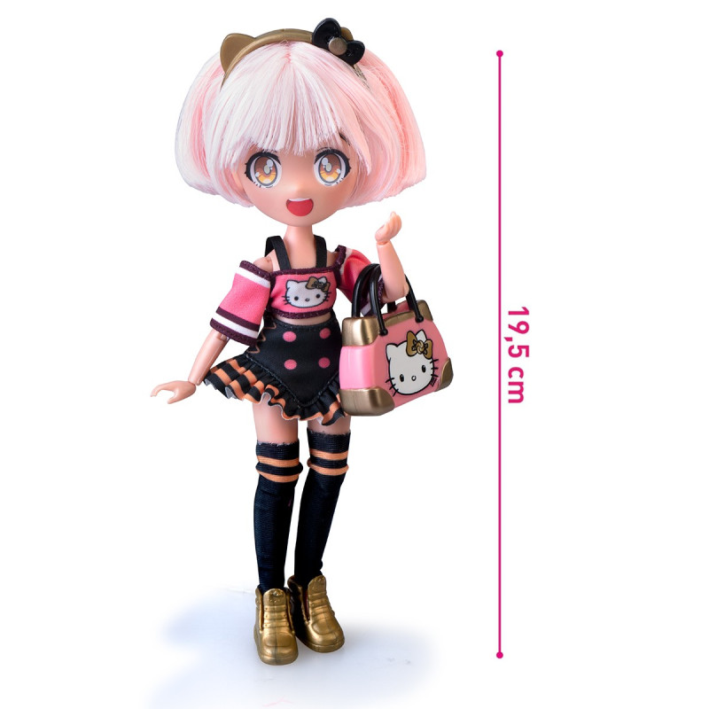 Ігровий набір 4SF MANGA DOLLS серії "Hello Kitty" – ЗОЛОТА РОЛЕР ДІВА (з аксес.)