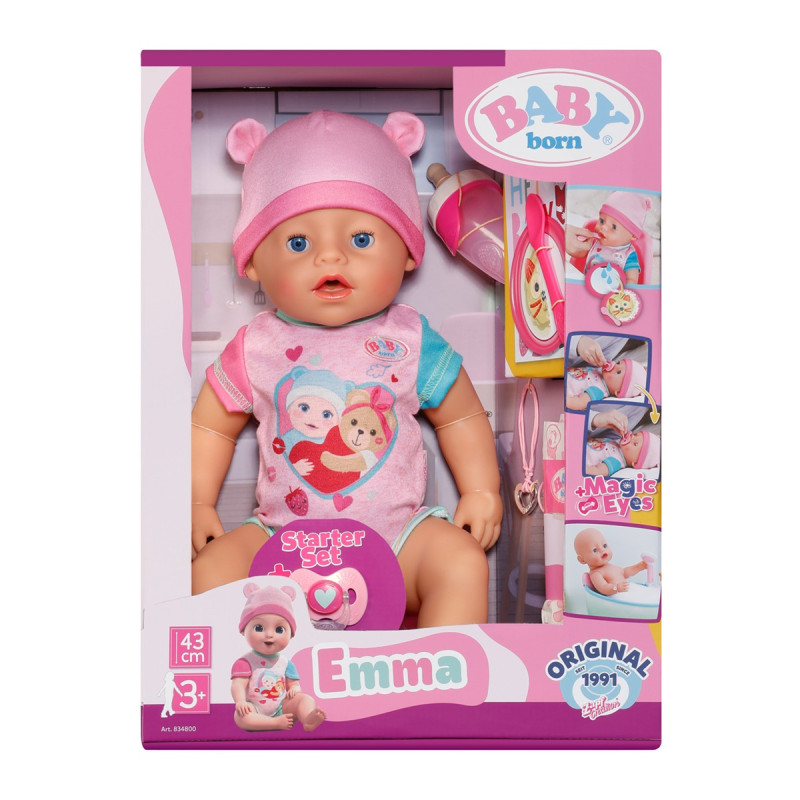 Лялька BABY BORN – ЧАРІВНА ЕММА (43 cm, з аксесуарами)