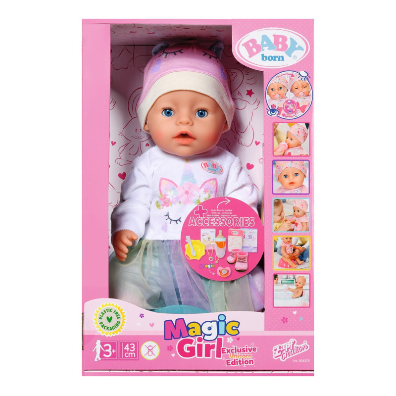 Лялька BABY BORN - ЧУДОВИЙ ЄДИНОРІГ (43 cm, з аксесуарами)