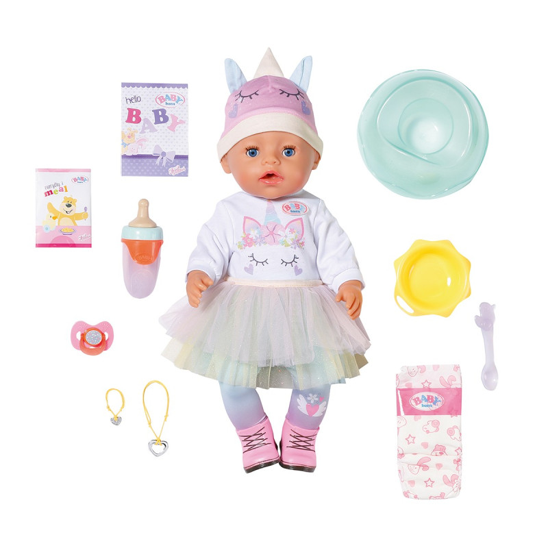 Лялька BABY BORN - ЧУДОВИЙ ЄДИНОРІГ (43 cm, з аксесуарами)