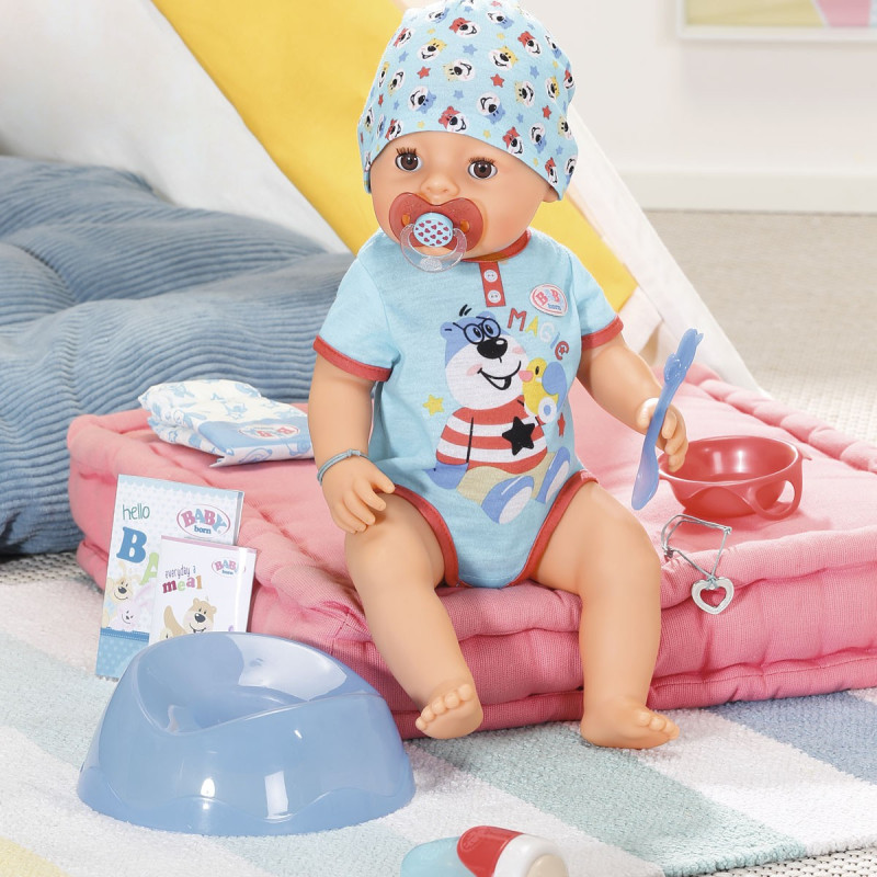 Лялька BABY BORN - ЧАРІВНИЙ ХЛОПЧИК (43 cm, з аксесуарами)