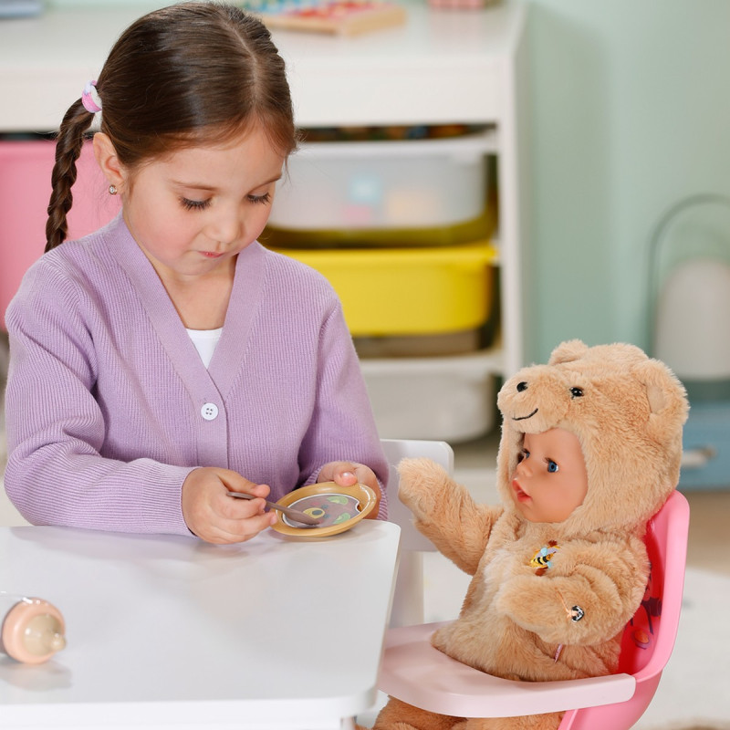 Лялька BABY BORN – ЕММА У КОСТЮМІ ВЕДМЕДИКА (43 cm, з аксесуарами)
