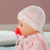 Пустушка для ляльки BABY BORN на кліпсі (рожева)