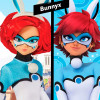 Модна лялька-герой MIRACULOUS "ЛЕДІ БАГ І СУПЕР-КІТ" - КРОЛІКС (26 сm, з аксес.)