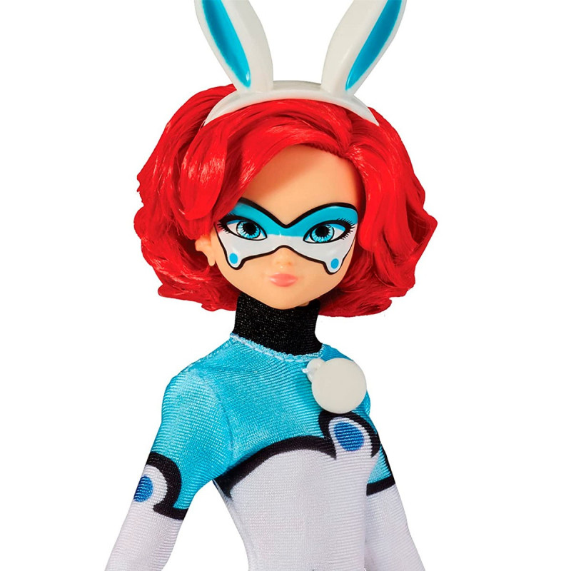 Модна лялька-герой MIRACULOUS "ЛЕДІ БАГ І СУПЕР-КІТ" - КРОЛІКС (26 сm, з аксес.)