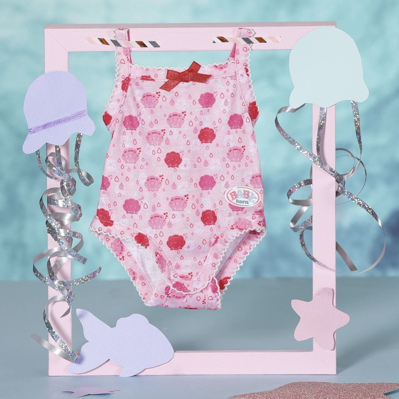 Одяг для ляльки BABY BORN - БОДІ S2 (рожеве)