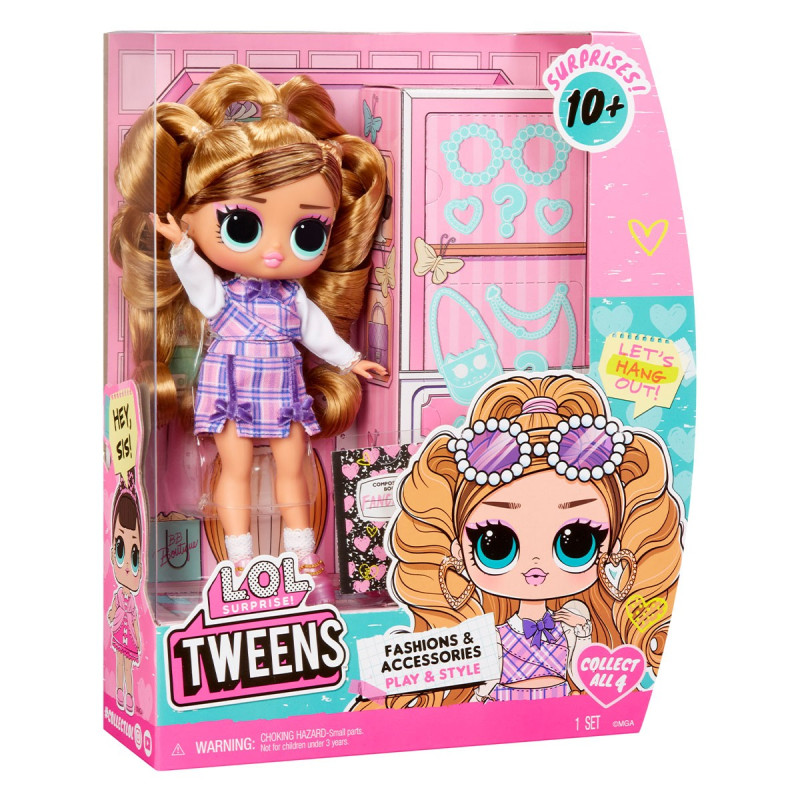 Ігровий набір з лялькою L.O.L. SURPRISE! серії "Tweens Core" – МОДНИЦЯ (з аксес.)