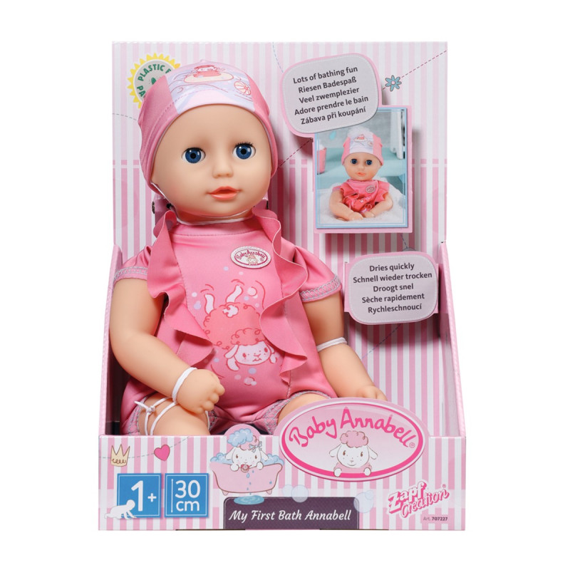 Лялька MY FIRST BATH ANNABELL – ЧУДОВЕ КУПАННЯ (30 cm)