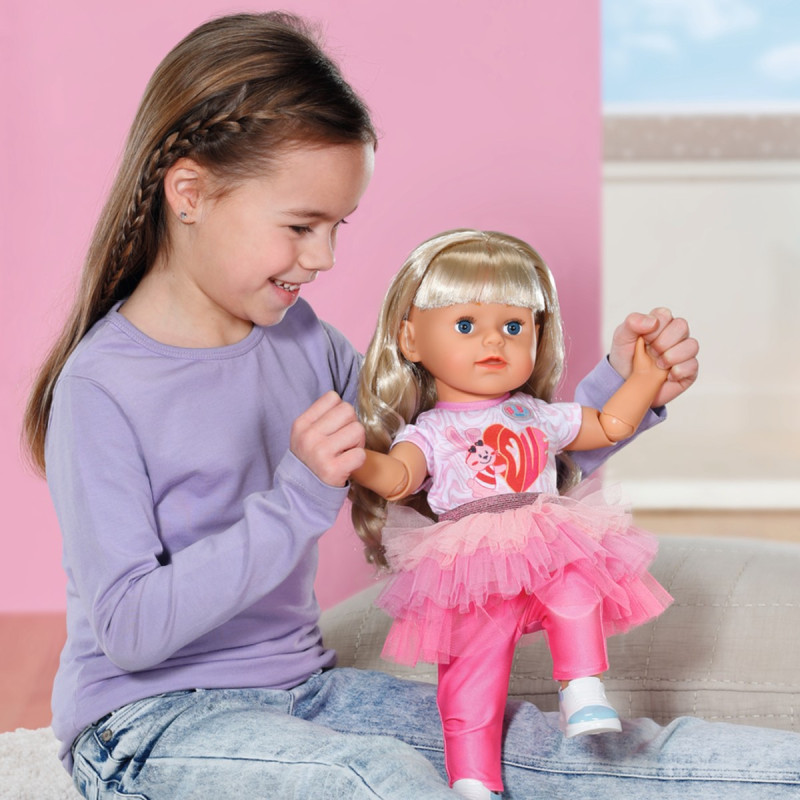Лялька BABY BORN - СТИЛЬНА СЕСТРИЧКА (43 cm, з аксесуарами)
