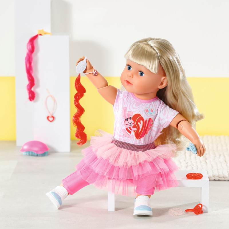 Лялька BABY BORN - СТИЛЬНА СЕСТРИЧКА (43 cm, з аксесуарами)
