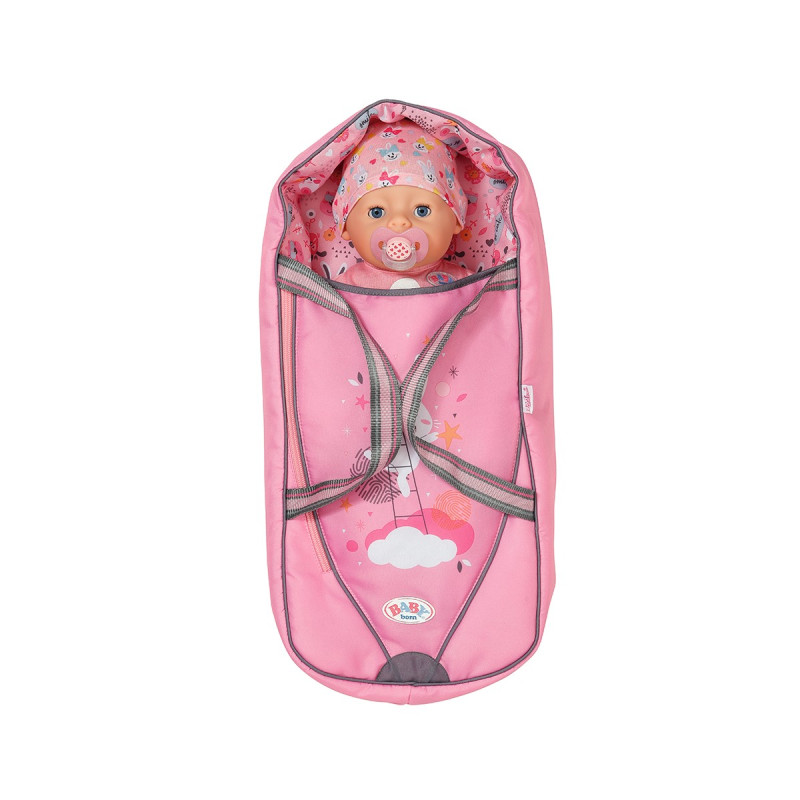 Люлька-переноска для ляльки BABY BORN 2 в 1 - СОЛОДКІ СНИ
