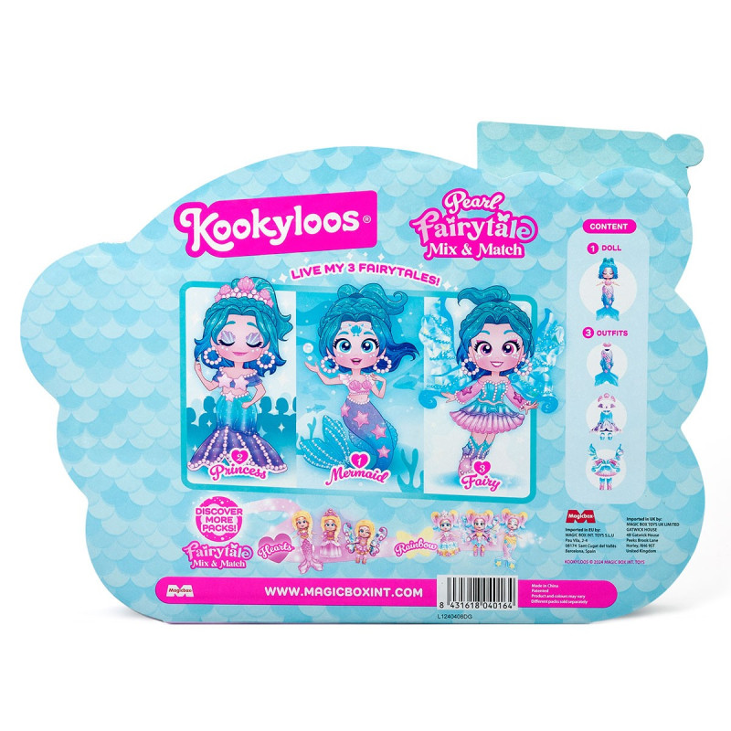 Ігровий набір з лялькою KOOKYLOOS серії "Fairytale" - ПЕРЛ