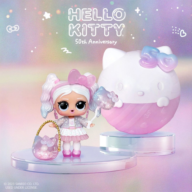 Ігровий набір з лялькою L.O.L.SURPRISE! серії "Loves Hello Kitty" – HELLO KITTY-СЮРПРИЗ (в ас., в диспл.)
