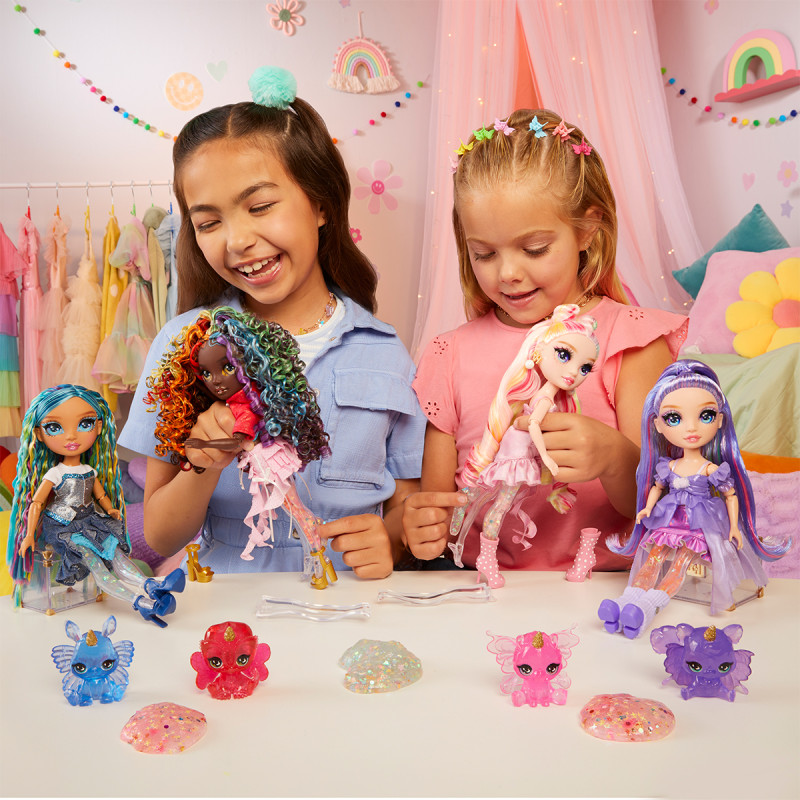 Ігровий набір з лялькою RAINBOW HIGH серії "Rainbow Shimmers" - БЕЛЛА (зі слаймом)