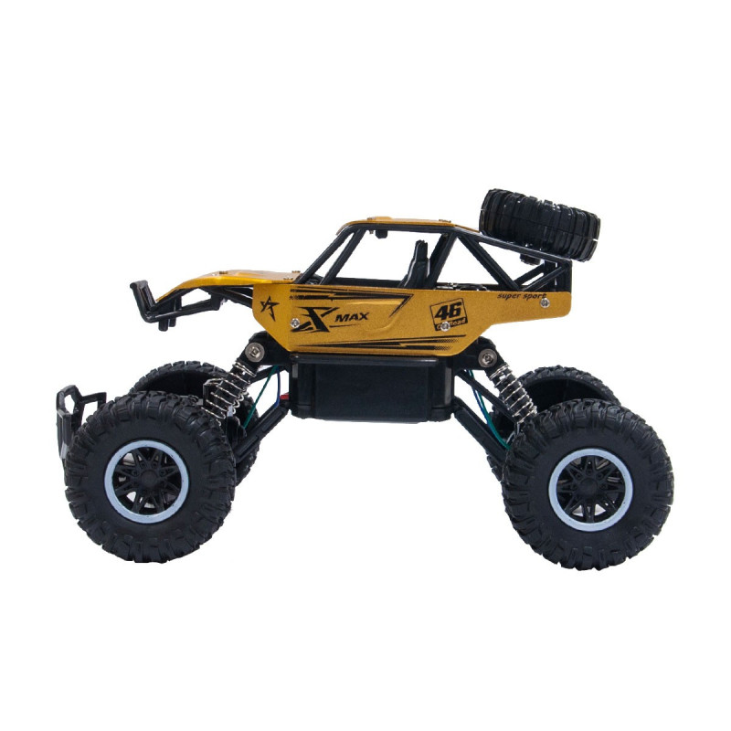 Автомобіль OFF-ROAD CRAWLER з р/к - ROCK SPORT (золотий, акум. 3,6V, метал. корпус, 1:20)