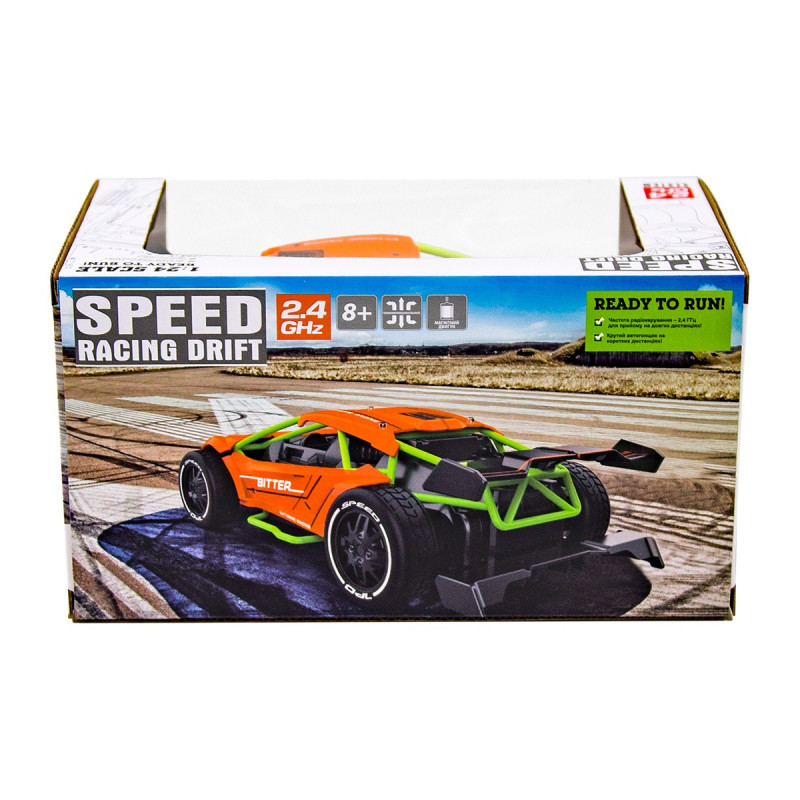 Автомобіль SPEED RACING DRIFT з р/к - BITTER (оранжевий, 1:24)