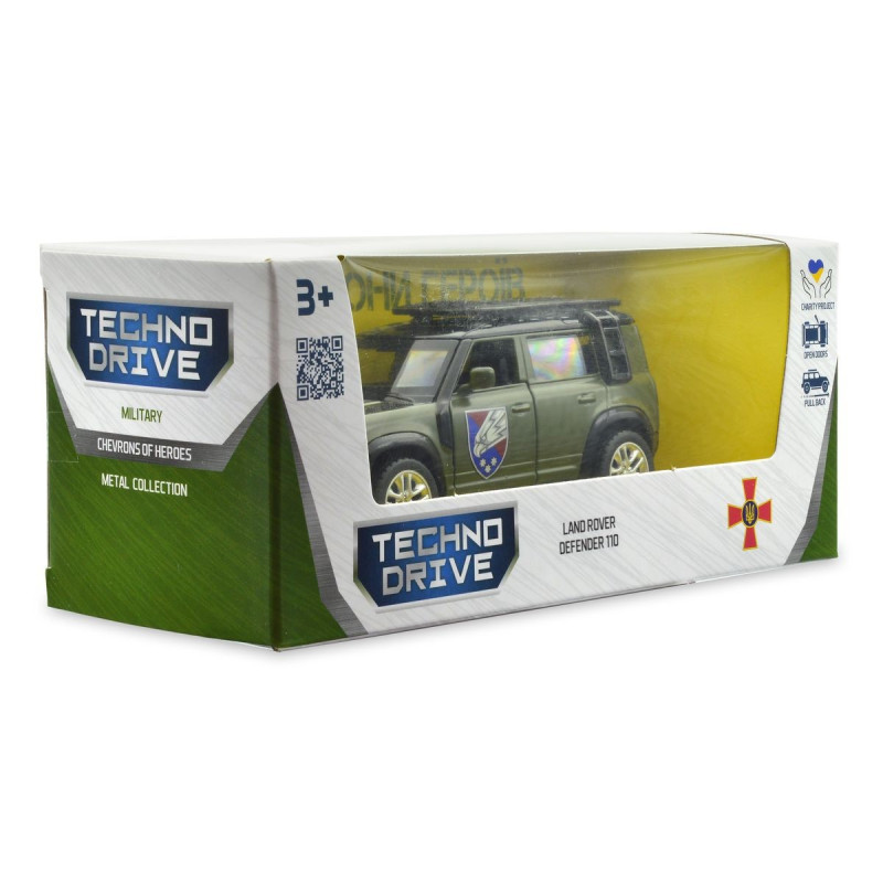 Автомодель серії "Шеврони Героїв" - LAND ROVER DEFENDER 110 - "25 ОПДБр"