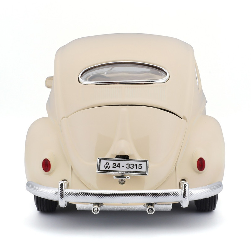 Автомодель - VOLKSWAGEN KÄFER BEETLE (1955) (бежевий, 1:18)