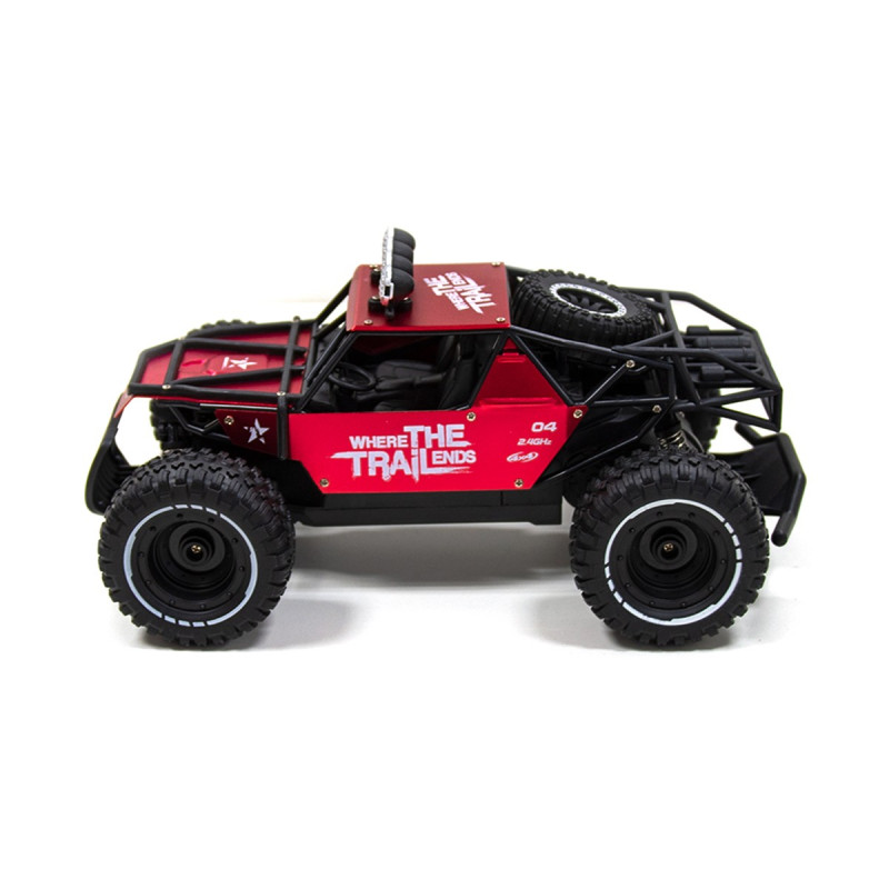 Автомобіль OFF-ROAD CRAWLER з р/к - RACE (матовий червоний, метал. корпус, акум.6V, 1:14)
