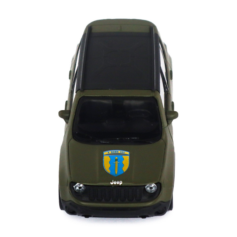 Автомодель серії "Шеврони Героїв" – JEEP RENEGADE TRAILHAWK – "АЙДАР"