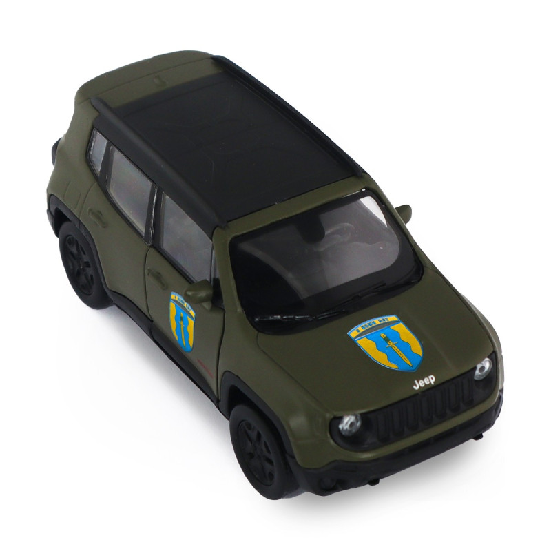 Автомодель серії "Шеврони Героїв" – JEEP RENEGADE TRAILHAWK – "АЙДАР"