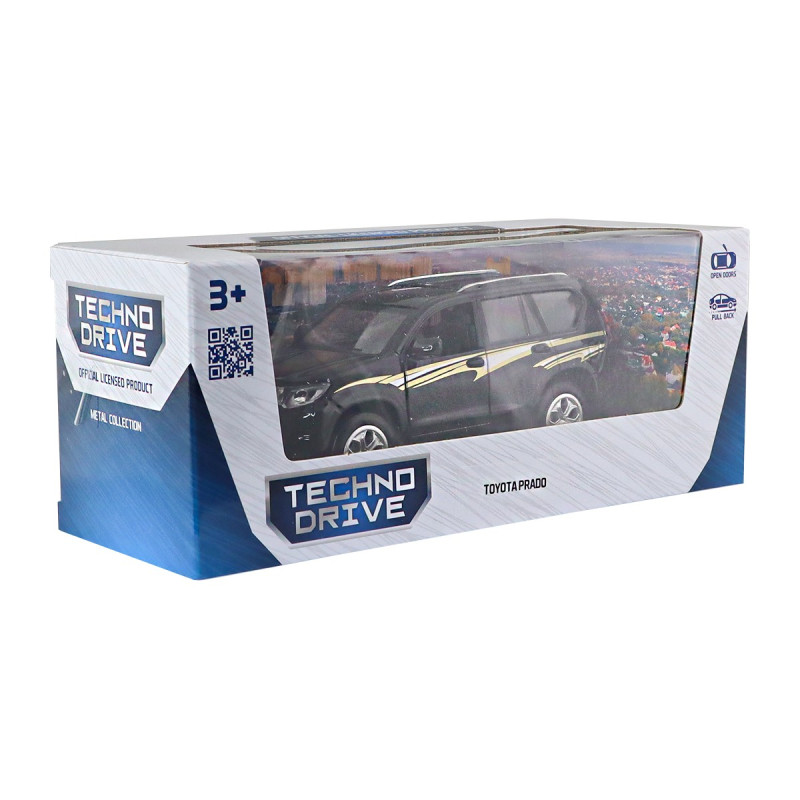 Автомодель – TOYOTA PRADO (чорний)