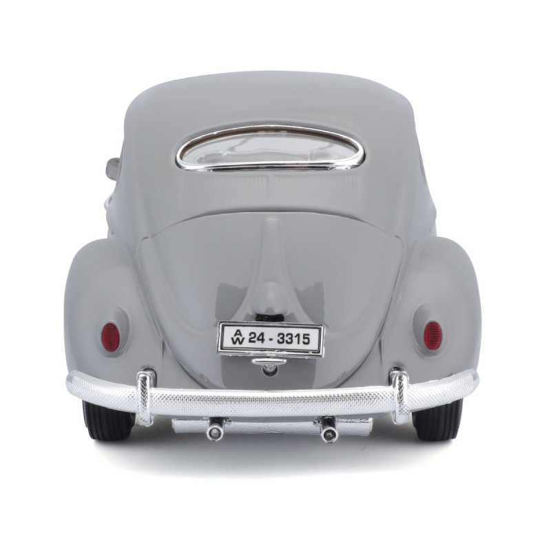 Автомодель - VOLKSWAGEN KÄFER BEETLE (1955) (сірий, 1:18)