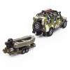 Ігровий набір – LAND ROVER DEFENDER MІЛІТАРІ (з човном)