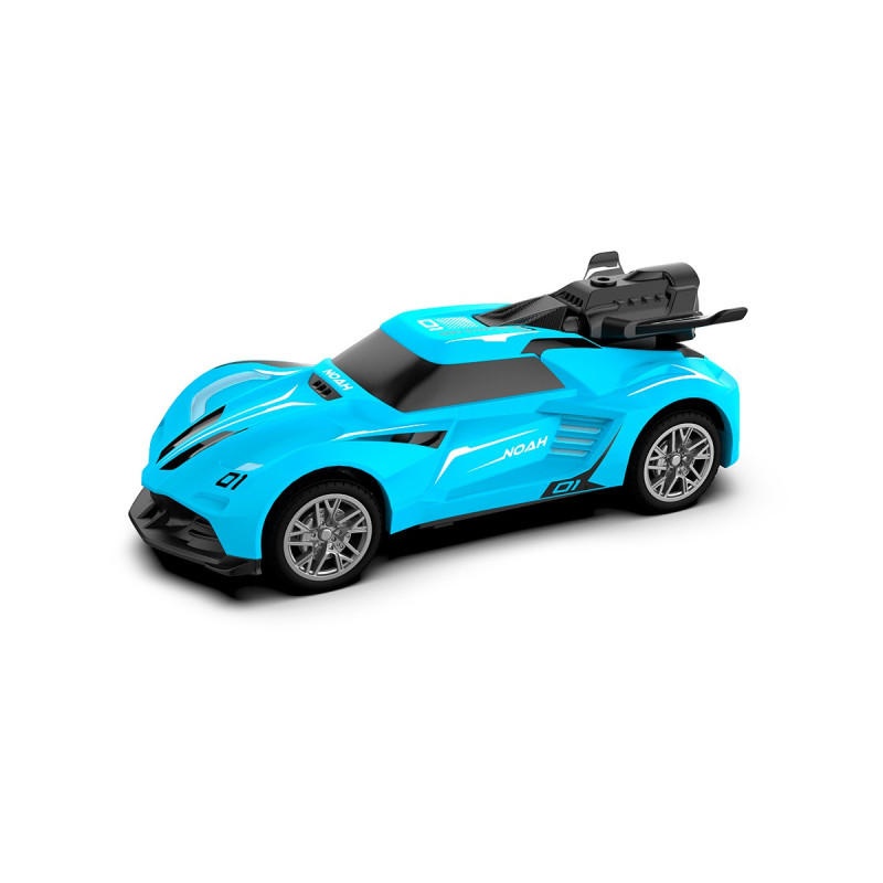Автомобіль Spray Car на р/к – Sport (блакитний, 1:24, світло, вихлопна пара)