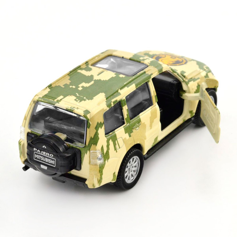 Автомодель серії "Шеврони Героїв" - MITSUBISHI PAJERO 4WD TURBO - "47 ОМБр"