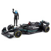 Автомодель з фігуркою - MERCEDES-AMG F1 W14 E PERFORMANCE (1:24)