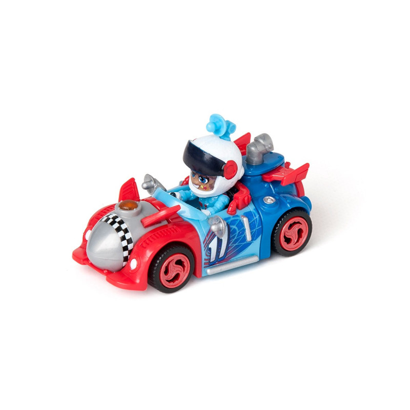 Машинка-конструктор T-RACERS - МІКСУЙ ТА ДРАЙВУЙ (з гонщиком, в асорт., в дисплеї)