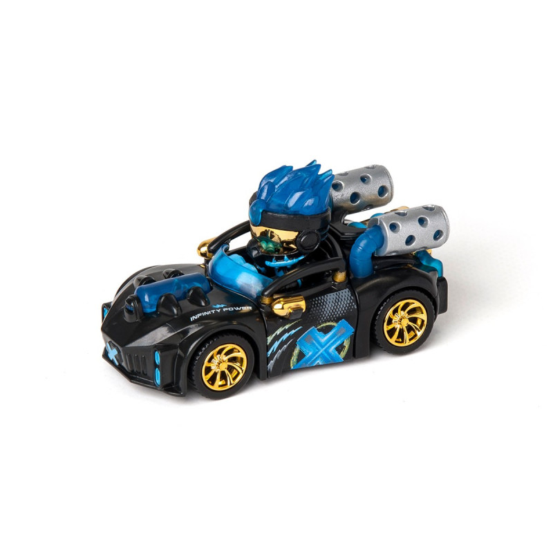 Машинка-конструктор T-RACERS - МІКСУЙ ТА ДРАЙВУЙ (з гонщиком, в асорт., в дисплеї)