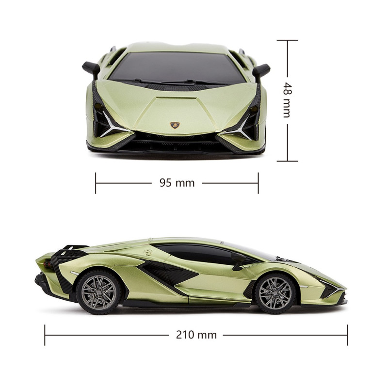 Автомобіль KS DRIVE на р/к - LAMBORGHINI SIAN (1:24, 2.4Ghz, зелений)